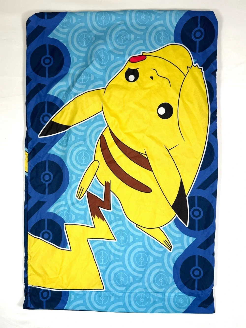 POKÉMON Pikachu Reversible Standard Pillowcase Anime Nintendo Gamer Nostalgia
